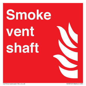 Smoke vent shaft